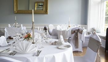 Enjoy fine dining in Kitley's Regency Room