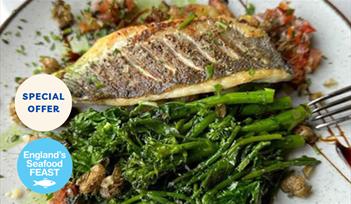 AN INTIMATE AFFAIR - The French Riviera meets The English Riviera for Lunch and Dinner, Part of England's Seafood FEAST