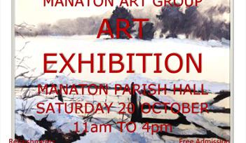 MANATON ART GROUP EXHIBITION