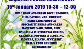 MANATON PARISH HALL MARKET