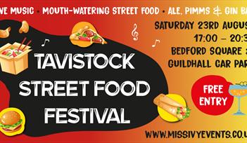 Tavistock Street Food Festival, 23rd August