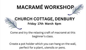 MACRAMÉ WORKSHOP