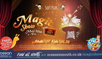 Soft Play Magic Show with Simon Croft!