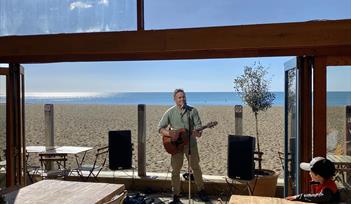 Live Music every Saturday morning at Blackpool Sands Takeaway