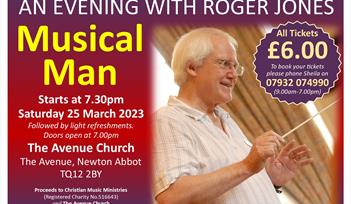 Roger Jones Music Man Newton Abbot