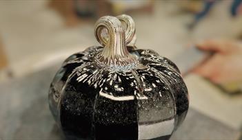 Make A Glass Pumpkin at House of Marbles This Christmas