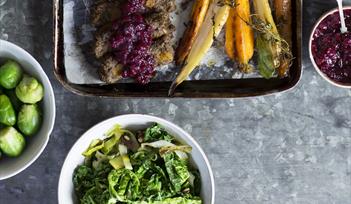 Riverford Field Kitchen Perfect Christmas Veg Cookery Demo