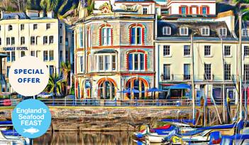 High Tide Tea: A Seafood Feast Afternoon Tea at Offshore Bar & Restaurant, Offshore, England's Seafood FEAST