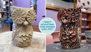 Owl Clay Sculpting Class