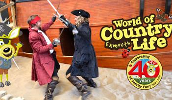 May Half Term Pirate Week at World of Country Life, Exmouth, Devon