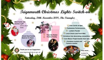 Teignmouth Christmas Lights Switch-on