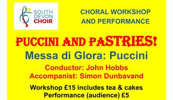 Puccini and Pastries! choral workshop