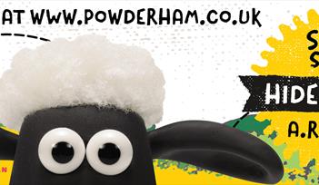 Shaun the Sheep at Powderham Castle