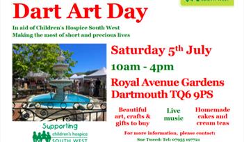 CHSW Dart Art Day - Saturday 5th July