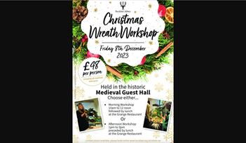 Buckfast Abbey Christmas Wreath Workshop