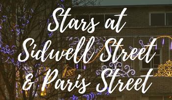 FIVE NIGHTS OF LIGHTS - STARS AT SIDWELL & PARIS STREET
