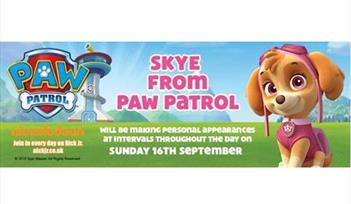 Skye from Paw Patrol at Pennywell Farm