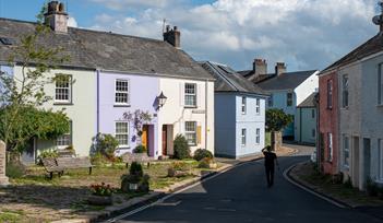 South Brent colourful houses