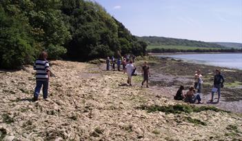 The great British beach clean - West Charleton Bay Beach