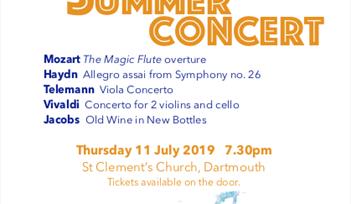Dartmouth Orchestra Summer Concert