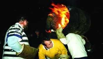 Tar Barrels at Ottery St Mary