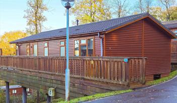 Belvedere Edge lodge outside - Finlake Park, Chudleigh, Devon