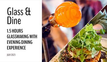 Glass-Making & Dine Experience at Teign Valley Glass