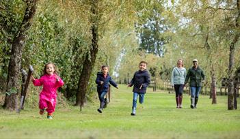 Family enjoy day out at The Donkey Sanctuary
