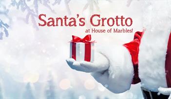 Santa's Grotto at House of Marbles 2023