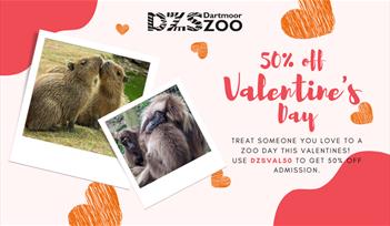 50% off Valentine's Day