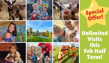 Unlimited Visits to Pennywell Farm this Feb Half Term!
