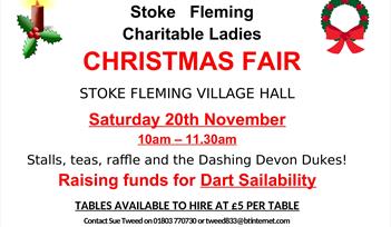Christmas Fair in aid of Dart Sailability