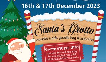 Christmas Grotto in the zoo