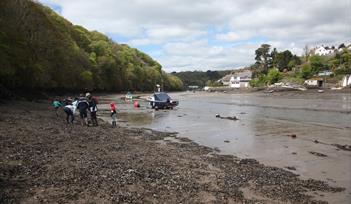 Photo of Yealm estuary mudflats