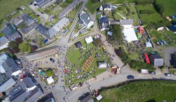 Aerial View of Prawle Fair