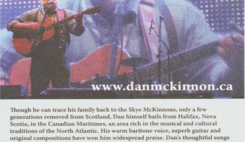 Dan MacKinnon, Stephan Nolan Concert