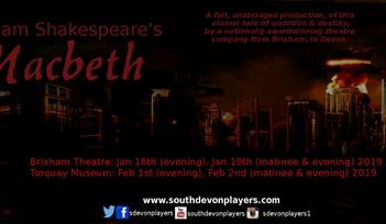 William Shakespeare's Macbeth - Brixham Theatre