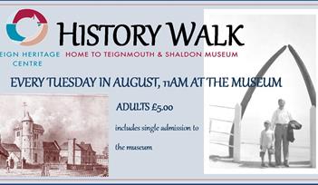 Learn about the history of Teignmouth with a short guided tour!