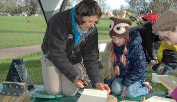 Nest box building at Seaton Wetlands