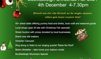 Buckfastleigh Christmas Street Fair