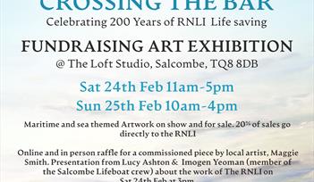 Crossing the Bar  Art exhibition