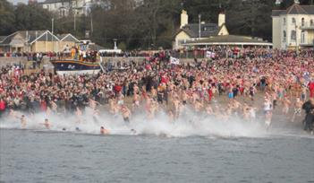 Get the BEST view of the Christmas Day Swim