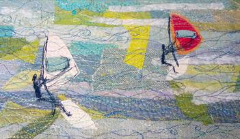 Seascapes and Landscapes in Freehand Machine Embroidery Thursday 13th September