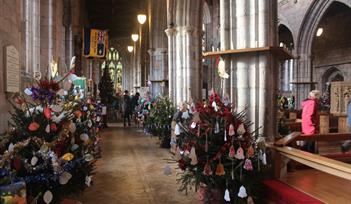 Crediton Parish Church Christmas Tree Festival