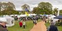 Variety of stalls at Toby Buckland’s Garden Festival