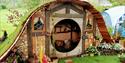 Wooden hut