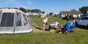 Relaxed family camping with nearby beaches, moors, pretty villages and towns on the doorstep. Plymouth is our Ocean City, only 20-25mins away.