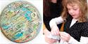 Kids free badge making devon guild