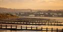 Dawlish Warren Beach & View of Exmouth