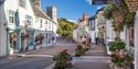 Beer High Street: Photo taken outside a B&B